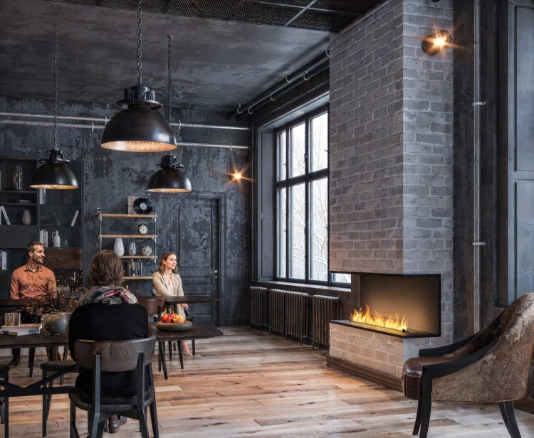 Biokominek automatyczny do zabudowy ETRONIC INSIDE C 1500