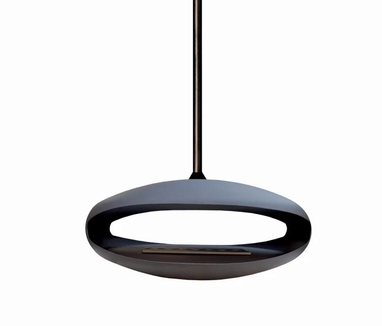 Biokominek sufitowy, obrotowy 360° TENORIO 750