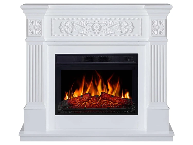 Kominek elektryczny portalowy ArtiFlame Toscana AF23S biały