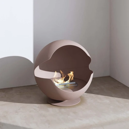 Biokominek wolnostojący VAUNI GLOBE LOW CORAL