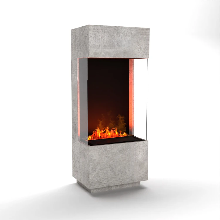 Kominek elektryczny portalowy Opti MK-1 Opti-Myst beton