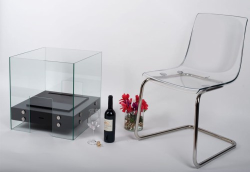 Biokominek wolnostojący TANAGA 4 CZARNY