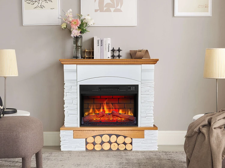 Kominek elektryczny portalowy Artiflame Roxwell AF23BS dąb