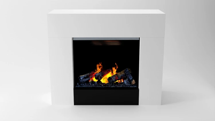 Kominek Opti MK Heat -2 Opti-Myst biały
