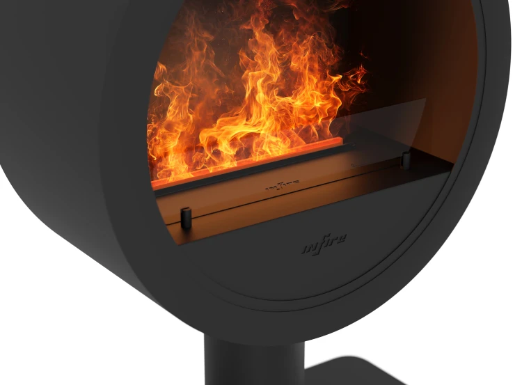 Kominek elektryczny na parę wodną INVAPO Incyrcle Stand Opti-Myst