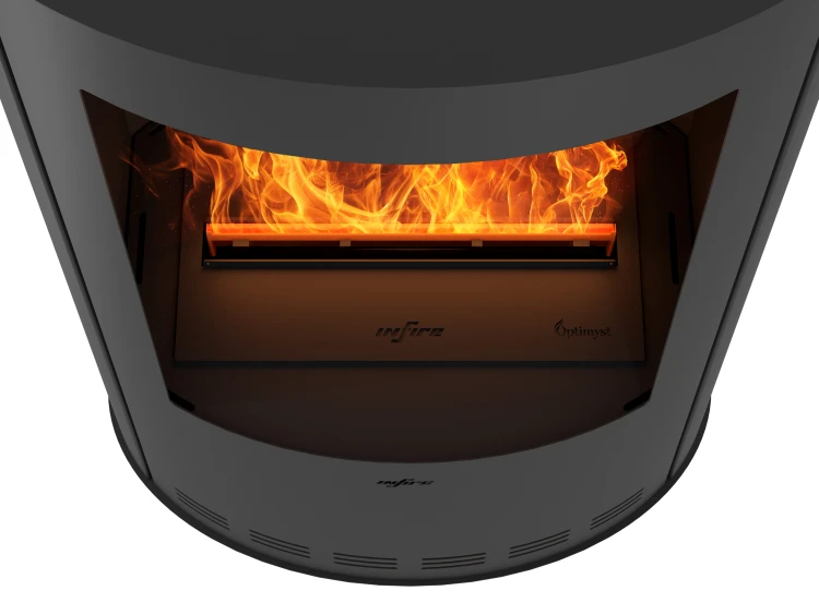Kominek elektryczny na parę wodną INVAPO Incoza Oval Opti-Myst