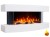 Kominek elektryczny ArtiFlame Lofoten AF48 121 cm 3D Wi-Fi biały