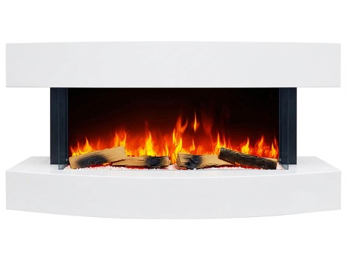 Kominek elektryczny ArtiFlame Lofoten AF48 121 cm 3D Wi-Fi biały