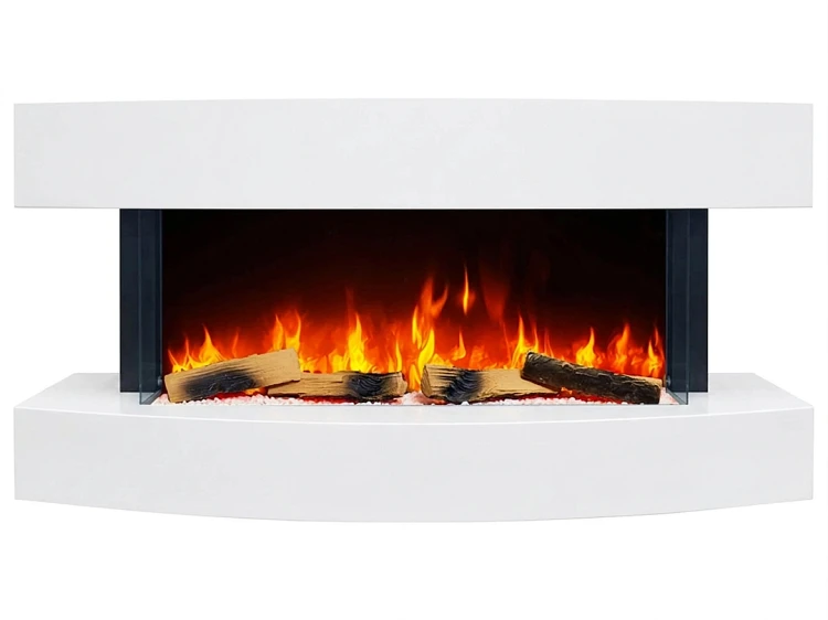 Kominek elektryczny ArtiFlame Lofoten AF48 121 cm 3D Wi-Fi biały