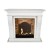 Kreta bioethanol fireplace (Bioethanol medaillon, Polished white natural stone).jpg