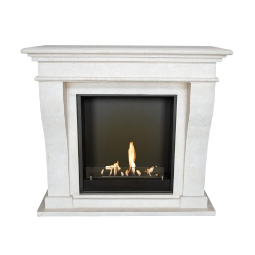 Kreta bioethanol fireplace (Bioethanol, Polished white natural stone).jpg