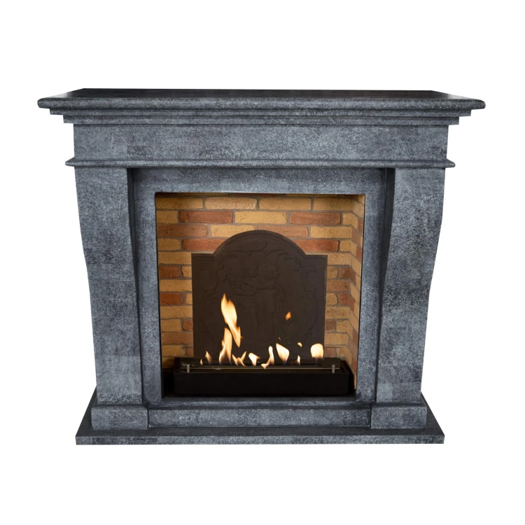 Kreta bioethanol fireplace (Bioethanol medaillon, Anthracite natural stone).jpg