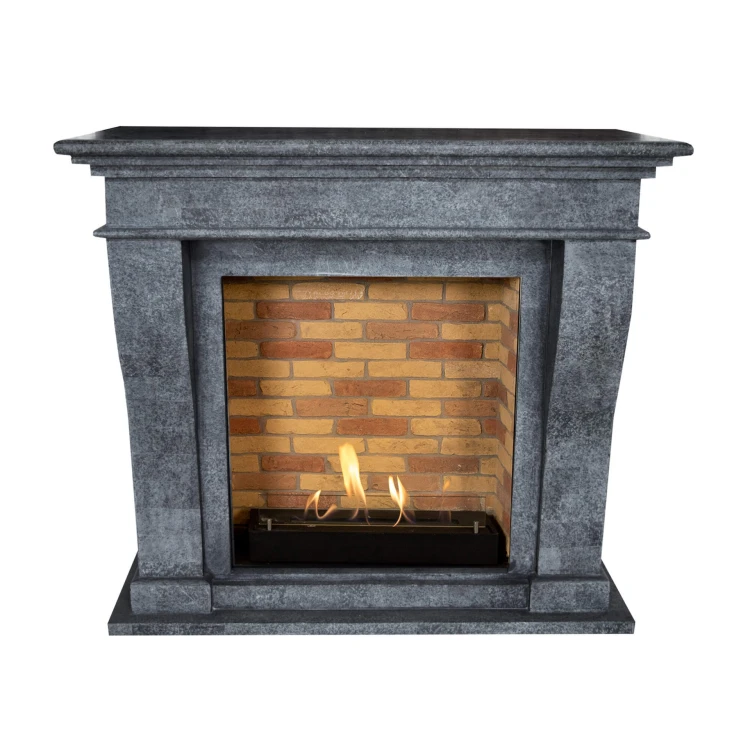 Kreta bioethanol fireplace (Bioethanol stone decor, Anthracite natural stone).jpg
