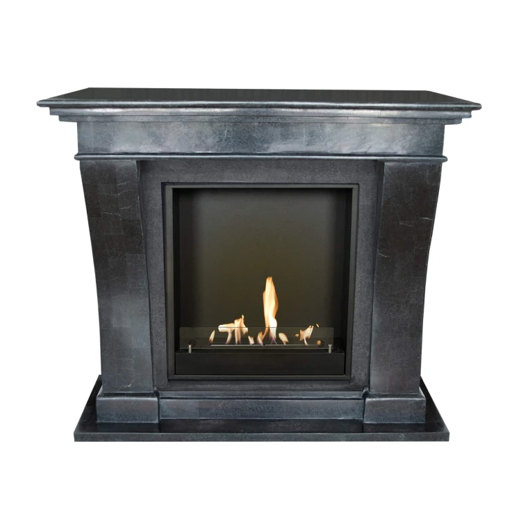 Kreta bioethanol fireplace (Bioethanol, Polished anthracite natural stone).jpg