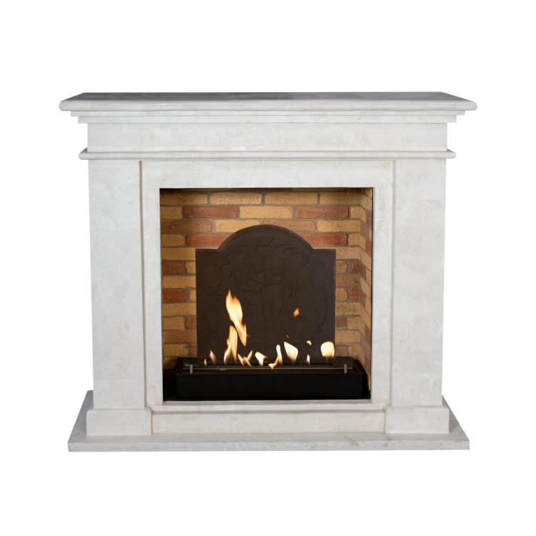 [8717853921926] Kos bioethanol fireplace (Bioethanol medaillon, White natural stone).jpg