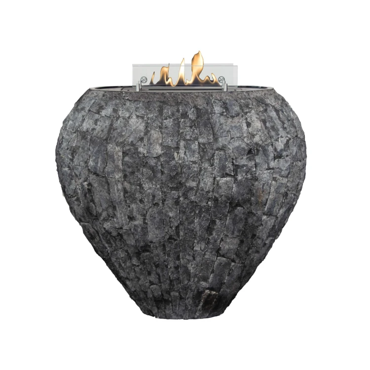 [8717853924996] Shigo bioethanol design fireplace (Anthracite natural stone).jpg