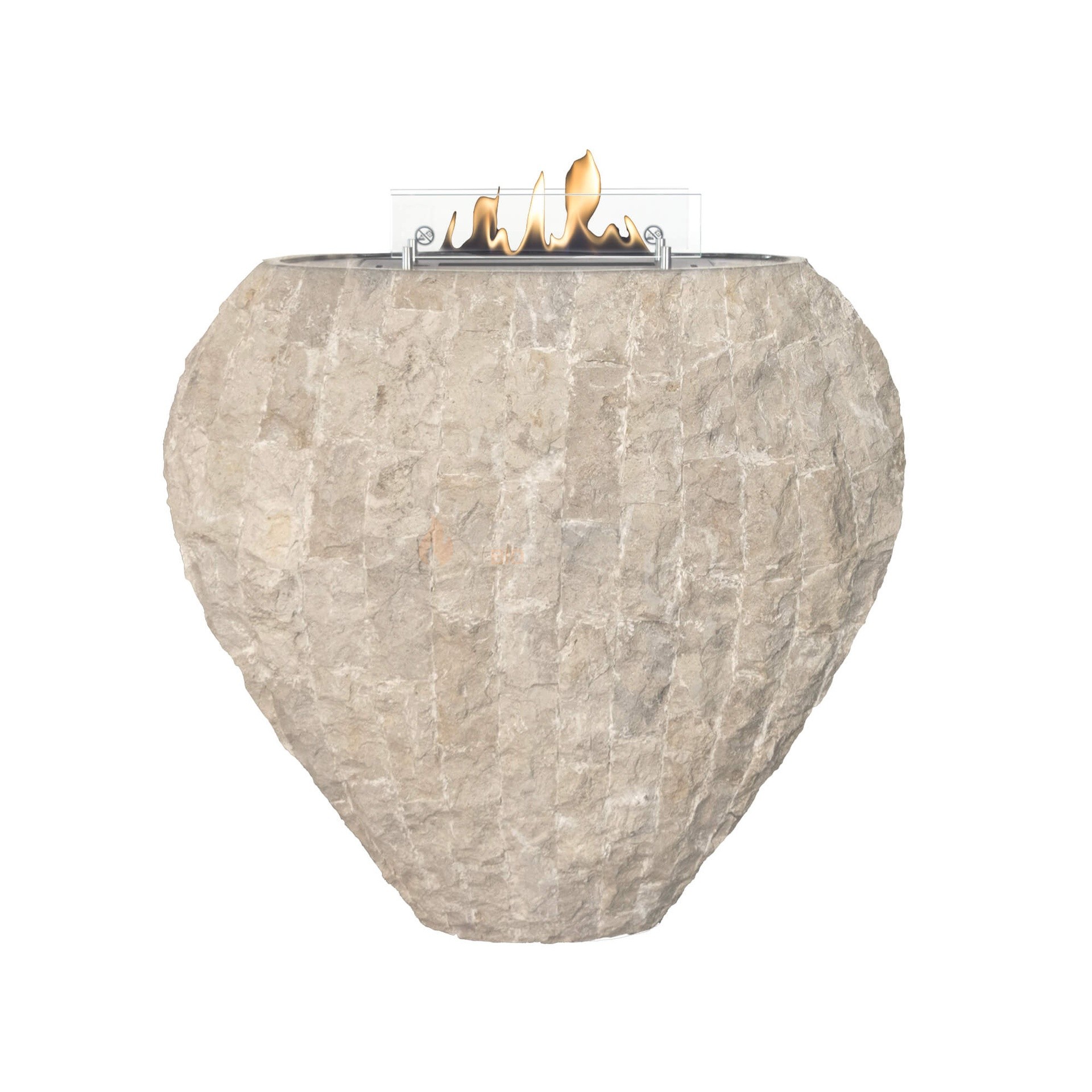[8717853925313] Shigo bioethanol design fireplace (White natural stone).jpg